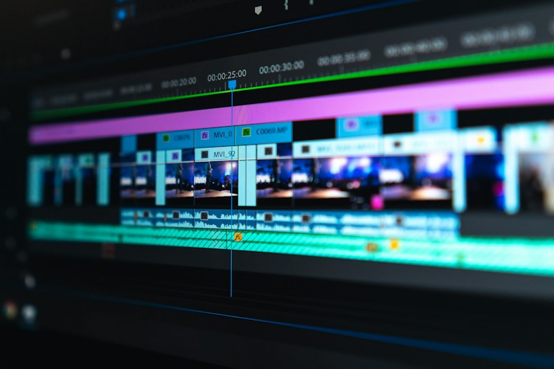 Cinema film camera operating at Abu Dhabi event